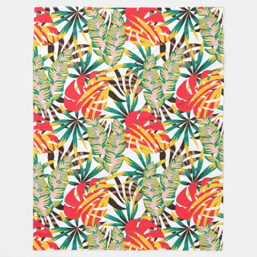 Couverture Polaire Bright Tropical (Devant)