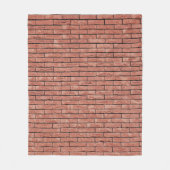 Couverture Polaire brique de béton Brown (Devant)