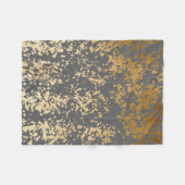 Couverture Polaire brique élégante fausse or et bracelet gris (Devant (Horizontal))