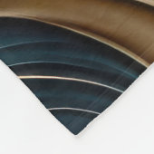 Couverture Polaire Brise dorée - Abstrait fluide sarcant et or (Coin)