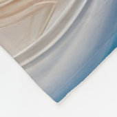 Couverture Polaire Brise dorée Bleu doux et l'art de coulée d'or (Coin)