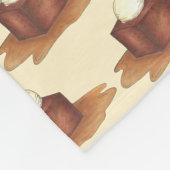 Couverture Polaire British Sticky Toffee Pudding Anglais Dessert (Coin)