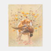 Couverture Polaire Brittany Spaniel, Chasse Pheasant Coffee Mug T-Sh (Devant)