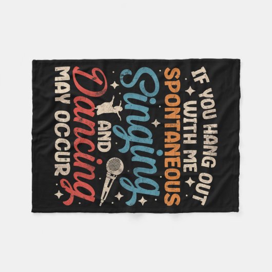 Couverture Polaire Broadway Musical Theater Nerd Theatre Geek Drama L (Devant (Horizontal))