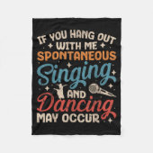 Couverture Polaire Broadway Musical Theater Nerd Theatre Geek Drama L (Devant)