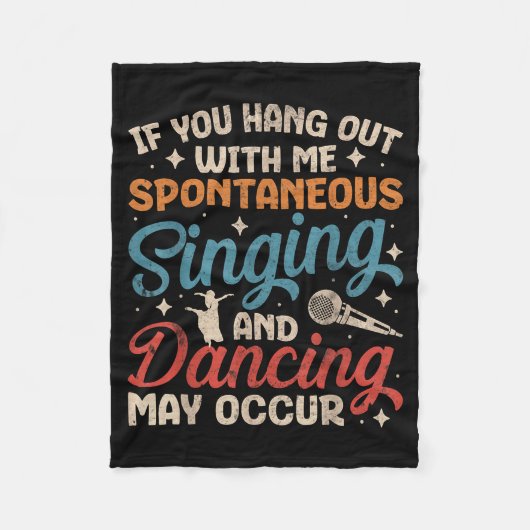 Couverture Polaire Broadway Musical Theater Nerd Theatre Geek Drama L (Devant)