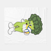 Couverture Polaire Broccoli at Volleyball Sports (Devant (Horizontal))