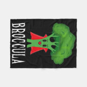 Couverture Polaire Broccula Funny Broccoli Halloween Costume azy (Devant (Horizontal))