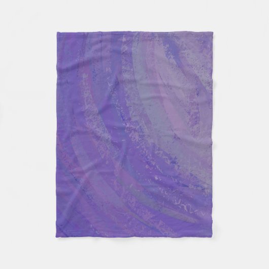 Couverture Polaire Broche à bleuets (Devant)