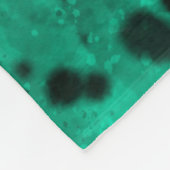 Couverture Polaire Brochure de peinture verte rétro (Coin)