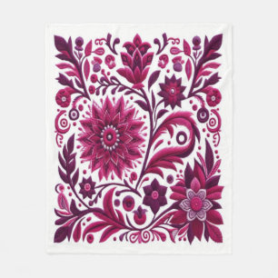 Couverture Polaire Broderie intemporelle #8
