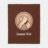 Couverture Polaire Bronze (Devant)