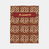 Couverture Polaire Bronze Tone Celtic (Devant)