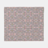 Couverture Polaire Brosse à peinture moderne (Devant (Horizontal))