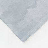 Couverture Polaire Brosse moderne couleur bleu foncé (Coin)