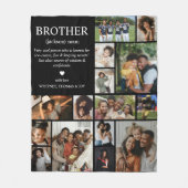 Couverture Polaire Brother Definition Photo Collage (Devant)