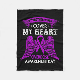 Couverture Polaire Brother Wings Couvre Mon Coeur Supérieur Da
