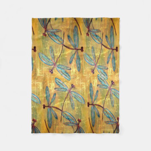 Couverture Polaire Brouillard de libellule (Devant)