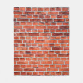 Couverture Polaire Brown brick wall (Devant)