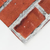 Couverture Polaire Brown brick wall (Coin)