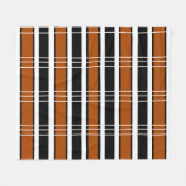 Couverture Polaire Brown et blanc (Devant (Horizontal))