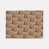 Couverture Polaire Brown et noir rustique (Devant (Horizontal))