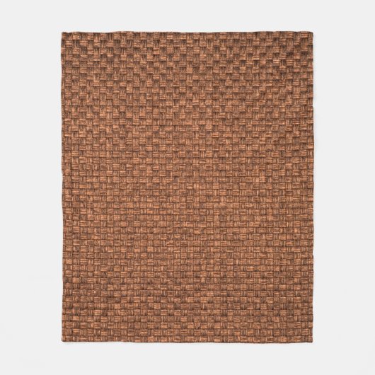 Couverture Polaire brown fabric texture for background (Devant)