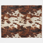 Couverture Polaire Brown noir blanc (Devant (Horizontal))
