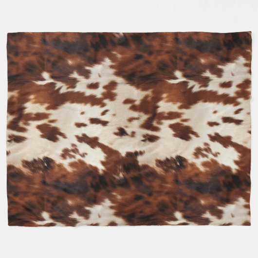 Couverture Polaire Brown noir blanc (Devant (Horizontal))