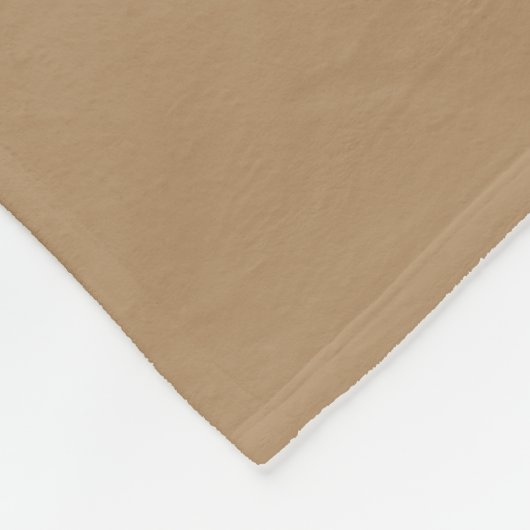 Couverture Polaire Brown Ombre strié (Coin)