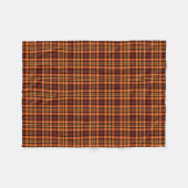 Couverture Polaire Brown, orange et jaune (Devant (Horizontal))