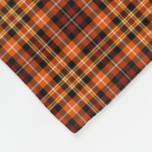 Couverture Polaire Brown, orange et jaune (Coin)