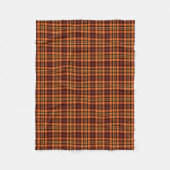 Couverture Polaire Brown, orange et jaune (Devant)