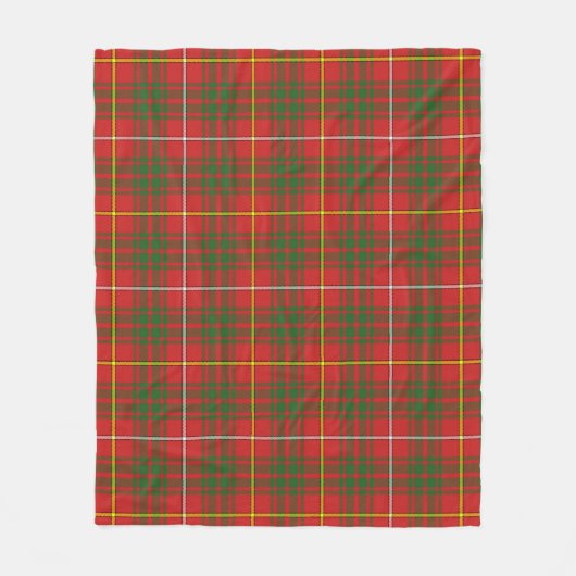Couverture Polaire Bruce Modern Plaid (Devant)