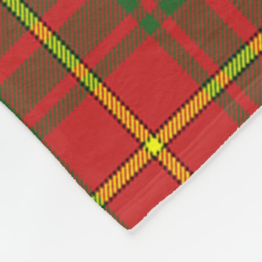 Couverture Polaire Bruce Modern Plaid (Coin)