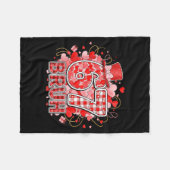 Couverture Polaire Bruh 67 Six Seven 6 7 Mème Saint-Valentin Drôle Fe (Devant (Horizontal))