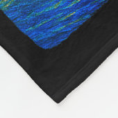 Couverture Polaire Bruh Bigfoot Snowman Starry Night Christmas Xmas M (Coin)