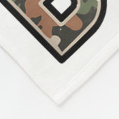 Couverture Polaire Bruh Camo Deer Hunting Camouflage Elk Buck Funny Y (Coin)