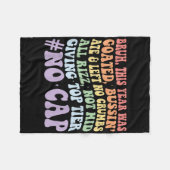 Couverture Polaire Bruh Cette Année A Été Goûté Bussin Ate Et A Laiss (Devant (Horizontal))