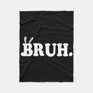 Couverture Polaire Bruh meme drôle Bro Salutation Vidéo Gamer Pâques