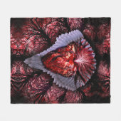 Couverture Polaire Brûler le coeur (Devant (Horizontal))