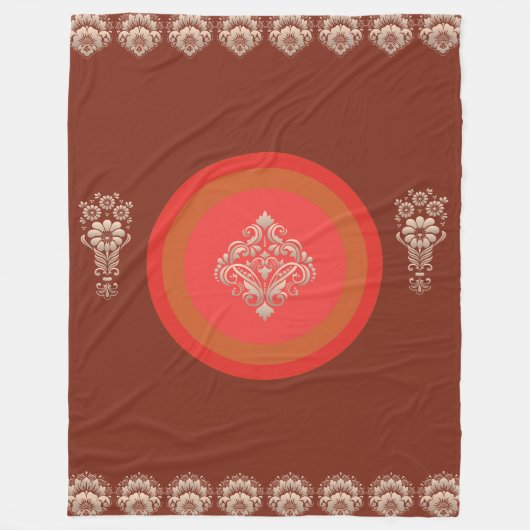 Couverture Polaire Brun foncé (Devant)