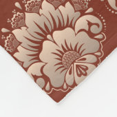 Couverture Polaire Brun foncé (Coin)