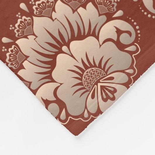 Couverture Polaire Brun foncé (Coin)