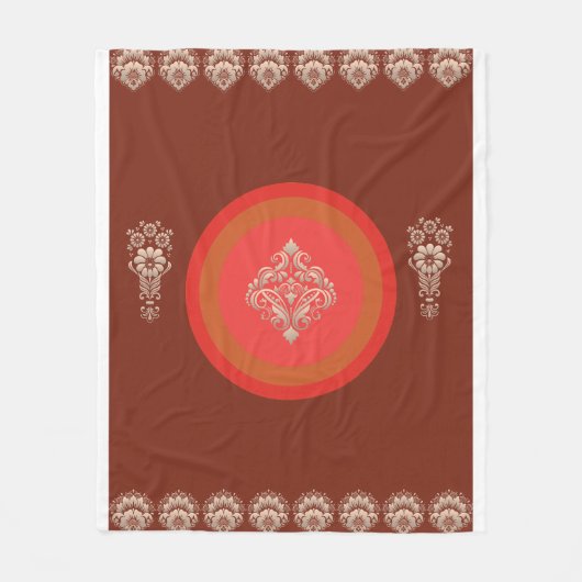 Couverture Polaire Brun foncé (Devant)