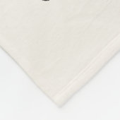 Couverture Polaire Brush Strots Vintage Motif sans fil (Coin)