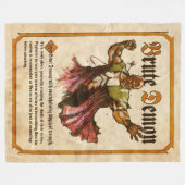 Couverture Polaire Brute Demon (Devant (Horizontal))