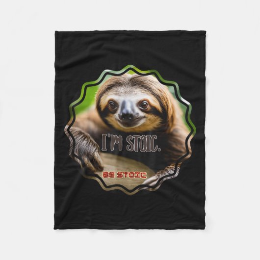 Couverture Polaire Bs Im Stoic Sloth (Devant)