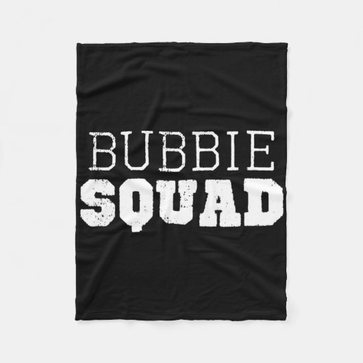 Couverture Polaire Bubbie Squad Cool drôle (Devant)