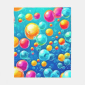 Couverture Polaire Bubble Pop Delight (Devant)